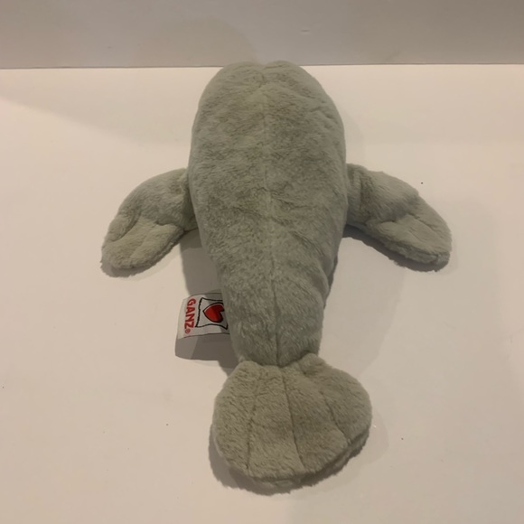 Webkinz Plush Manatee No Code Ganz 12" Sea Cow Soft Toy Stuffed Ocean Animal - Picture 3 of 5